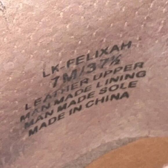 Lucky Brand Felixah D' Orsay Bootie Brown Suede Women's 7 - Picture 10 of 11